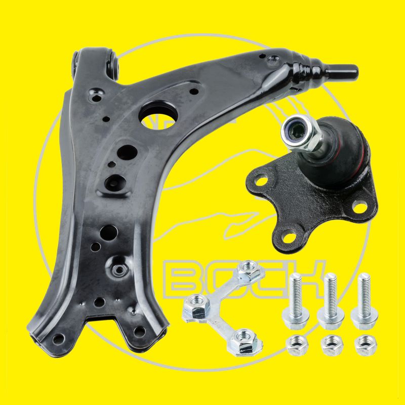 Control arm wishbone right (incl. ball joint) VW Polo 9N Fox SEAT Cor