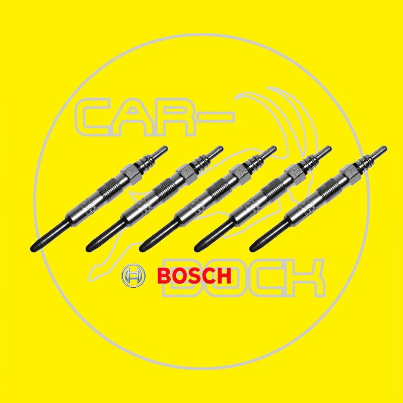 Glow plug (5x) BOSCH 2.5 TDI AUDI 100 A6 (4A,C4) VW T4 Bus Multivan V