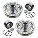 Radlager + Radnabe vorn (2x) fr VW Golf 2 II 3 III...