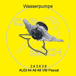 Wasserpumpe 2.4 2.6 2.8 AUDI A4 A6 A8 VW Passat