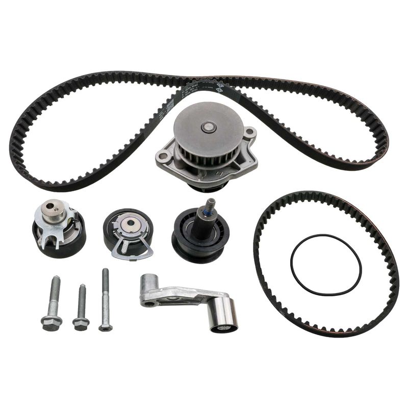 Zahnriemensatz und Wasserpumpe Spannrolle Umlenkrolle Gates Audi A2 A3 VW Passat