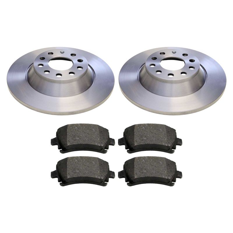Audi A6 C6 Avant 3.0 TDi Quattro Front and Rear Drilled and Grooved Brake Discs