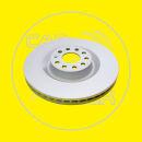 Bremsscheibe vorn 345mm Golf 5 Leon Cupra Passat