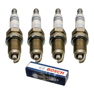 Zndkerzen BOSCH (4x) fr 1.0 1.4 1.6 16V 2.0 VW Lupo Polo Caddy 2 Golf 4 Beetle Arosa Cordoba Ibiza Octavia