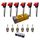 Zündspule + Zündkerze (6x) für 3.0 AUDI A4 8E B6 B7 A6 A8