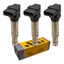 Zündspulen Set (3x) für 1.2 VW Polo 9N 6R Ibiza...