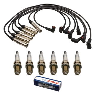 Zndkabel Satz + Zndkerzen 2.8 2.9 VR6 VW Golf 3 III Passat 35i Sharan Vento