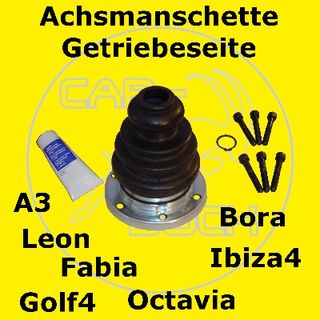 Achsmanschette getriebeseitig für VW Golf 4 SEAT Leon Toledo II SKODA Fabia Octavia