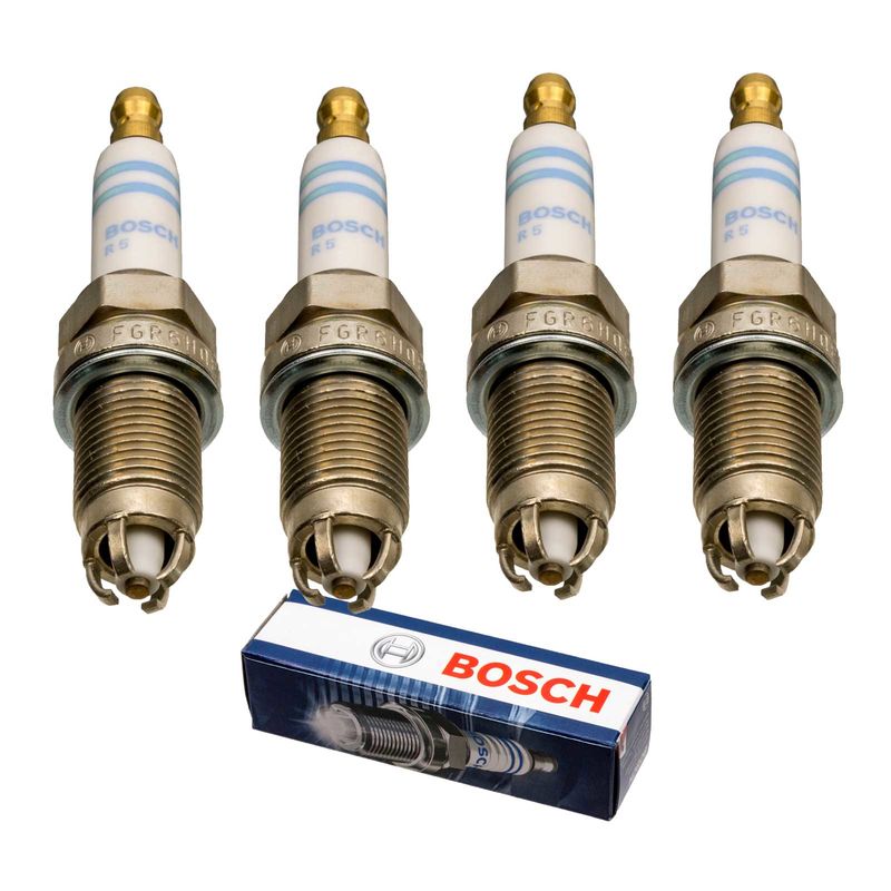 Set With 4 X Bosch Spark Plugs Fsi Engines Audi A3 Octavia Vw Polo 23 00 Set With 4 X Bosch Spark Plugs Fsi Engines Audi A3 Octavia Vw Polo 23 00