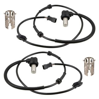 ABS Sensor + Klemmhlse vorn (2x) fr AUDI A4 8D B5 VW Passat 3B bis Bj.1999