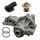 Wasserpumpe + Thermostat + Flansch für 1.6 1.8 2.0 1.9 TDI VW Golf 3 Cabrio 1E Caddy Ibiza Cordoba 6K