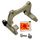 Bremssattelhalter Bremssattelträger hinten für AUDI A4 (8E,B6,B7) SEAT Exeo für 1KP 255mm Bremsen