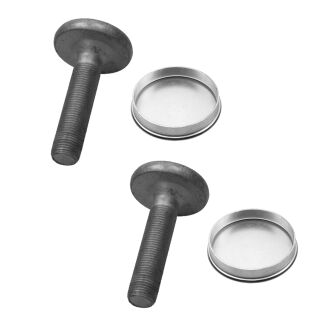 Bundschraube M16x70 Vielzahn (2x inkl. Fettkappe) Hinterachse für VW Golf 5 Passat 3C #1