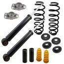 Fahrwerksfeder + Stoßdämpfer Set hinten +...