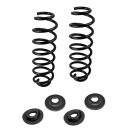 Fahrwerksfeder + Stoßdämpfer Set hinten +...