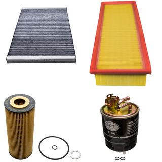 Filter-Satz (4 Stk) 1.9 SDI/TDI Typ 6K SEAT Cordoba Ibiza VW Polo