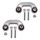 Koppelstangen (2x) L+R Pendelstütze Stabilisator für AUDI A4 (8E,B6,B7) + A4 Cabrio (8H)