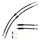 Bremsschläuche 4er Set für VW Golf 5 6 Touran A3 Octavia Altea Leon